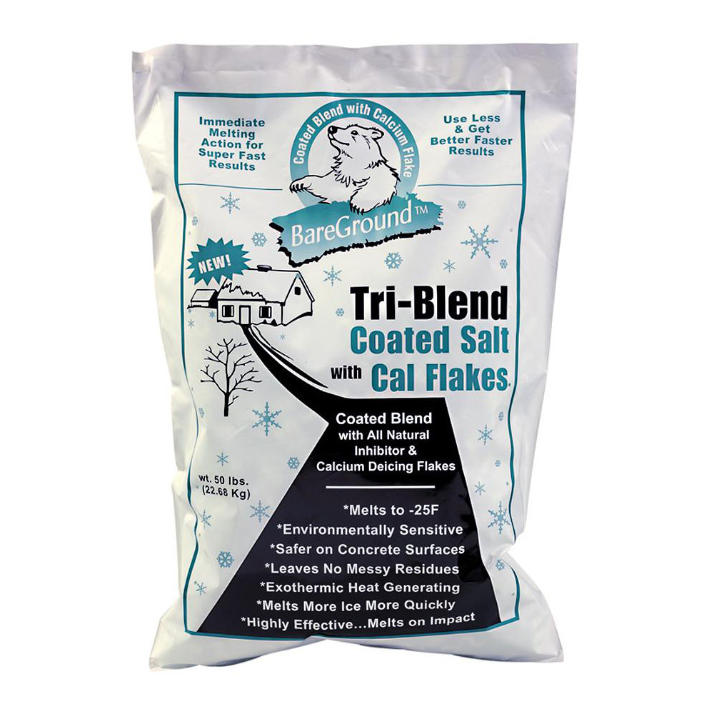 Ice & Snow Melter & De-Icer: Calcium Chloride Granular, 50 lb Bag & Skidded Supersack